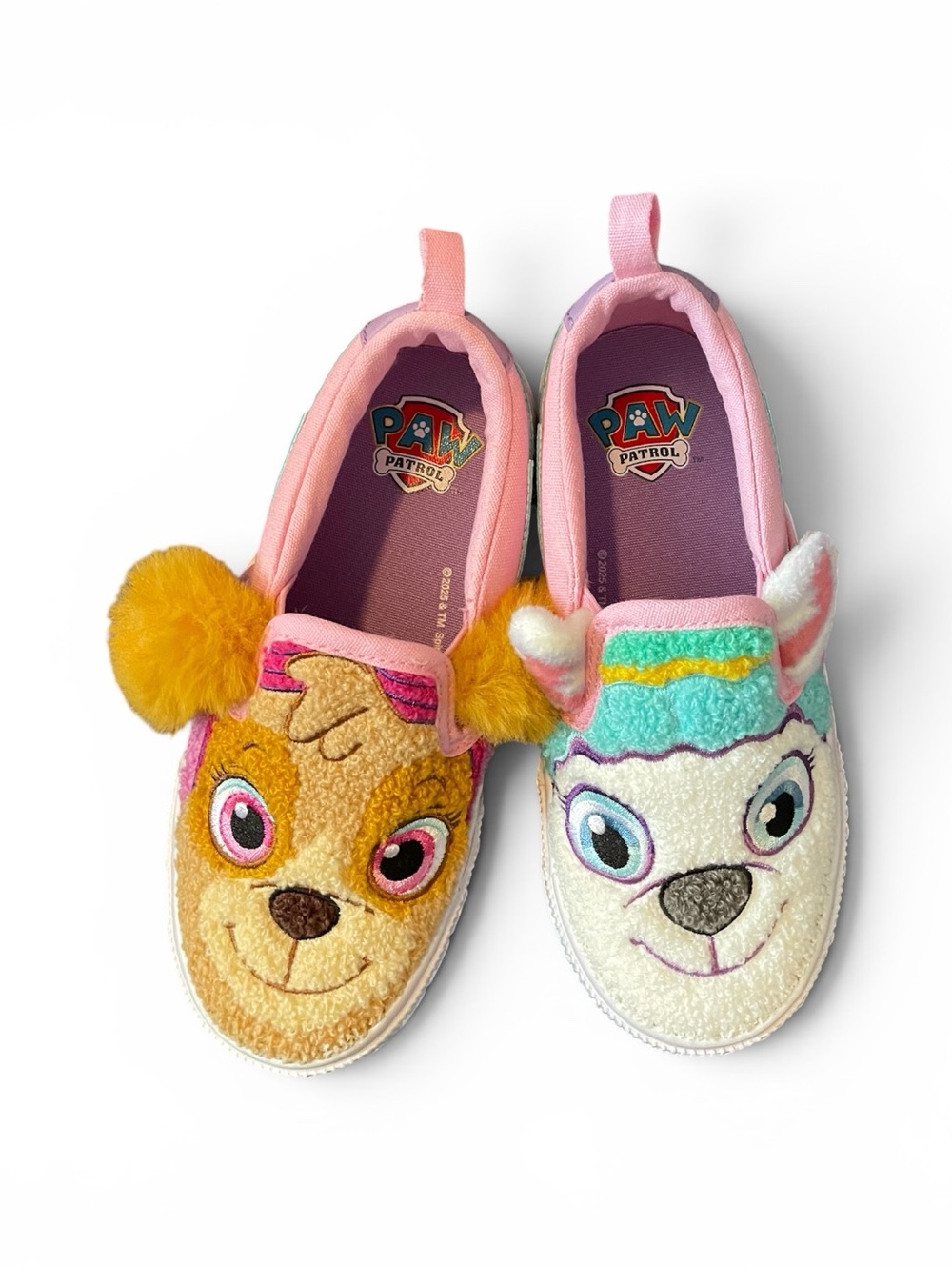 Paw Patrol Plush Character Slip-On House Shoes, size 11